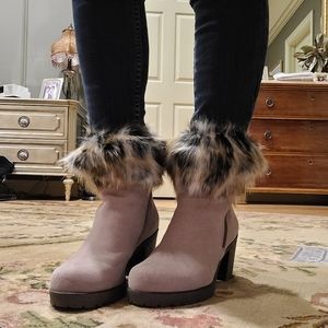 Faux Fur Boot Cuffs (NWOT)